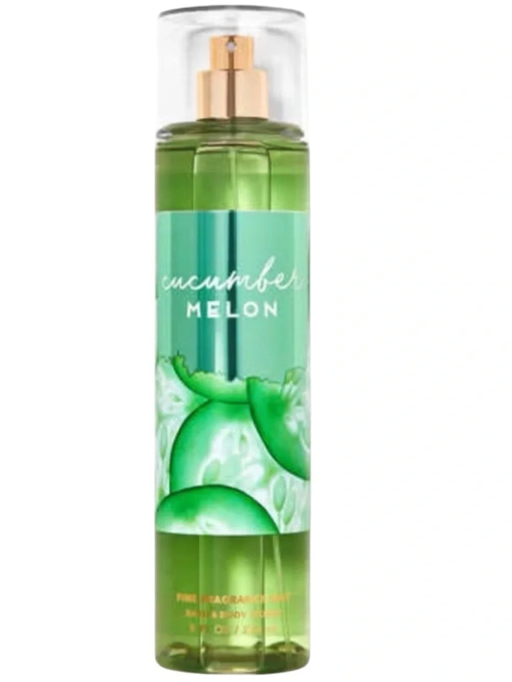 NEW 3-Pc Bath & Body Works CUCUMBER MELON Body Cream, Mist & Body Wash
